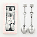 1Set Sweet Love Tea Coffee Stainless Steel Spoon Bridal Wedding Party Favor  JR