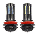 2 PCS H8/H11-2016-66SMD LED 12V Auto Car Fog Light Headlight Bulbs