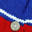 2pcs/set Kids Splicing Color Handmade Knit Hats+Pants Photographic Clothing