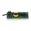 3 in 1 12V 5-20V Car Digital LED Electronic Clock Time Temperature Voltage Meter