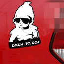 Car Reflective aterpoof Rear Door Reflective Car Stickers Baby on Board