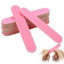 20X Girls Women Buffer Sandpaper Grit Sanding Files Nail Manicure Art Pink New