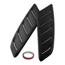 2pcs Scoop Air Flow Intake Car Styling Window Louver Engine Lid ABS Hood Vent