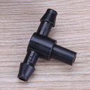 50pcs/pack 1/4Inch Barb Tee Connector for Micro Sprinkler Garden Irrigation