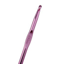 4Pc Aluminum TUNISIAN AFGHAN Crochet Hook Knit Needles Sewing Tools 2.75-5mm