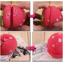 6pcs Rollers Curlers Strawberry Balls Hair Care Soft Sponge Lovely DIY Tool G8