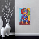Rainbow Dog Diamond Painting Kits for Adults Square Rhinestone Picture Decor