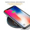Qi Wireless Charger 3.0 10W Fast Wireless Charging USB Charger Pad Dock Metal