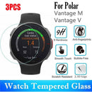 3X Tempered Glass For Polar Vantage V/M Watch Screen Protector Protective Film