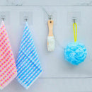 2X Suction Cup Shower Towel Home Bathroom Kitchen Wall Door Hooks Hanger Useful