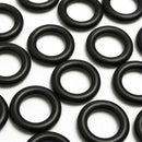 60pcs Rubber Tyre Tire Changer Foot Pedal Air Control  Seal Ring 12x4mm