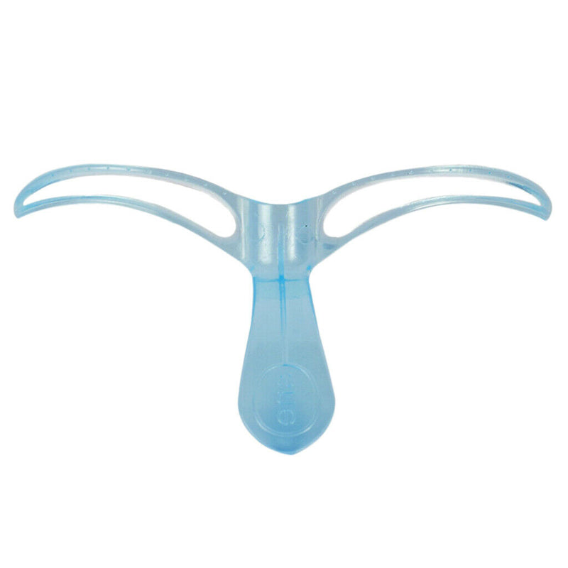 Women Template Plastic Makeup Tool Shaper Eyebrow Shaping Stencil Grooming