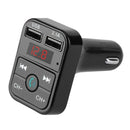 2Wireless Bluetooth CarFM Transmitter Support TF Card