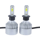 2x H3 285000LM 1950W LED Headlight Kit Hi/Lo Beam Bulb High Power 6000K 3C