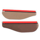 2PCS Car Rear View Mirror Flexible Anti Rain Guard Shade Auto Weatherstrip