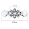 Retro Cardigan Clip Sweater Collar Clip Ladies Shawl Clips Dresses Shawl Flower