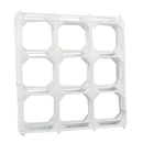 10Pcs White Square 9 Grids Balloon Plastic Square Holder Stage Background L