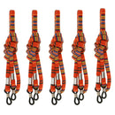5x Adjustable Glasses Reading Neck Cord Holder String Lanyard Holder Orange