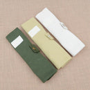 Green Wooden Outdoor Travel Portable Cutlery Set Student Environmental Prot