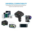Car Wireless Bluetooth 5.0 FM Transmitter Dual USB 3.1A MP3 Handsfree A3H4