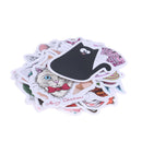 50Pcs/bag Cute cat stickers DIY scrapbooking suitcase laptop car stick%x