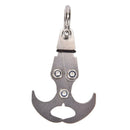 Stainless Steel Survival Gravity Hook Carabiner Climbing Claws Rescue Tool LJ