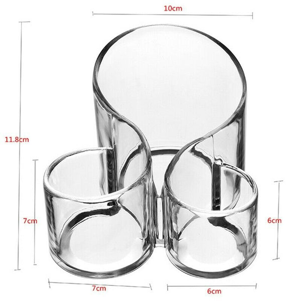 Clear Makeup Storage Box Organizers Lipstick Display Boxes Cosmetic Makeup  G9H1