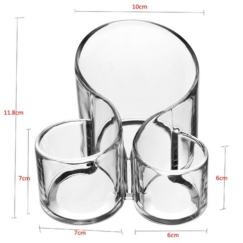 Clear Makeup Storage Box Organizers Lipstick Display Boxes Cosmetic Makeup  G9H1