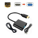 HDMI to VGA Cable HDMI Male to VGA Female RGB Analog VGA Video Conver Ew