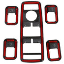 Car Interior Decor Door Window Switch Cover Trims For Mercedes Benz A B C E