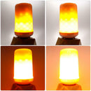 E27 99LED Fire Light Bulb 85-265V Flickering Festival Decoration Flame Lamp