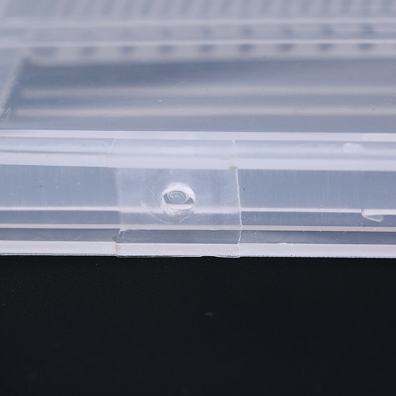 20 hol nail drill bit box plastic display stand container for 3/32" bits J Kw