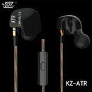 1X(Kz Atr Sport Stereo Hifi Earphones For Mobile Phone Earphone Dj Earpiece