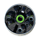 High  Longboard Skateboard Black Wheels With  Abec 9 Bearings Spacers