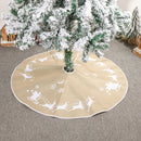 Christmas Tree Skirt Floor Mat Cover Tree Base Festival Props Decoration