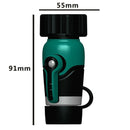 1Pc Sprinkler Irrigation Garden Hose Connector Shut-Off Valve Water Pipe Fa