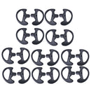 10Pairs Silicone Earmold Earbud (Left/Right) for all Two-Way Walkie Talkie Radio