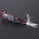 8cm 11.5g fishing lure hard baits artificial popper crankbait wobblers bait&M