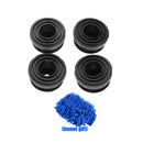 4Pcs Lower Round Rubber Feet Pads Replacement Fits for  68325-Z07-003