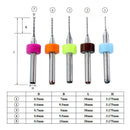 50Pcs/set 0.5-0.9mm Tungsten Micro Drill Bit Engraving tool for PCB Newest Use