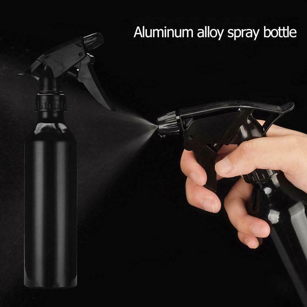 Hairdressing Water Spray Mist Bottle Salon Hair Care Beauty Tools (Black) A#S
