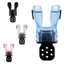 Professional Scuba Diving Standard Bite Mouthpiece Holder Regulator Sky Blue