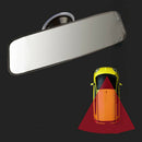 Universal Car Auto Wide Flat Interior Rearview Mirror Adjustable Suction Cup