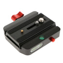 P200 Quick Release QR Clamp Base Plate for Manfrotto 500 AH 701 503 HDV 577