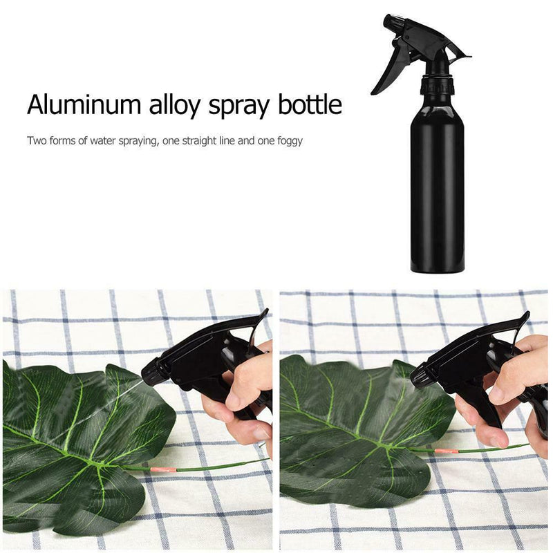 Hairdressing Water Spray Mist Bottle Salon Hair Care Beauty Tools (Black)