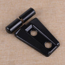 2pcs Black ABS Engine Hood Hinge Cover Trim fit for Jeep Wrangler JK 2007-2018
