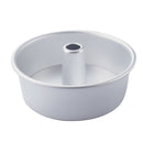 2x Round Hollow Chiffon Cake Mold Angel Food Cake Pan w/ Removable Bottom 6"