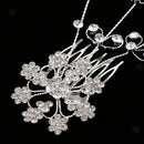 Chic Bridal Hair Combs Flower Long Hair Vine Wedding Party Prom Fancy Dress