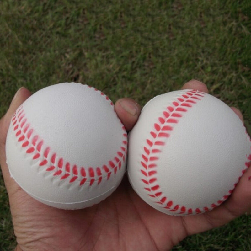Baseball Hand Wrist Exercise Stress Relief Relaxation Squeeze Soft Foam Ball`US