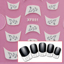 2 Sheets Musical Note Nail Art Stickers Decals Manicure Beauty Nail Acces AHV